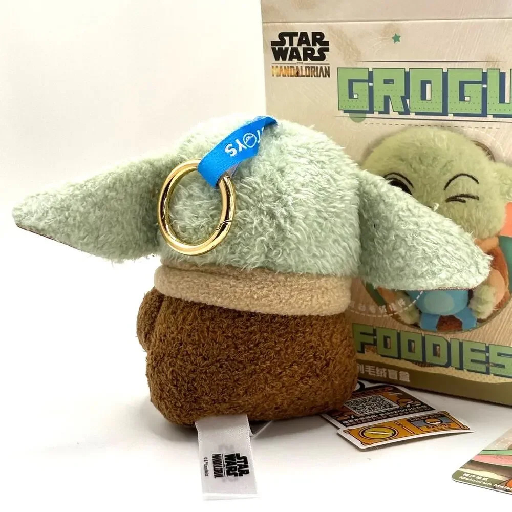 Disney x Star Wars x 52Toys Mandalorian & Grogu Plush Charm, Meloorun Melon New